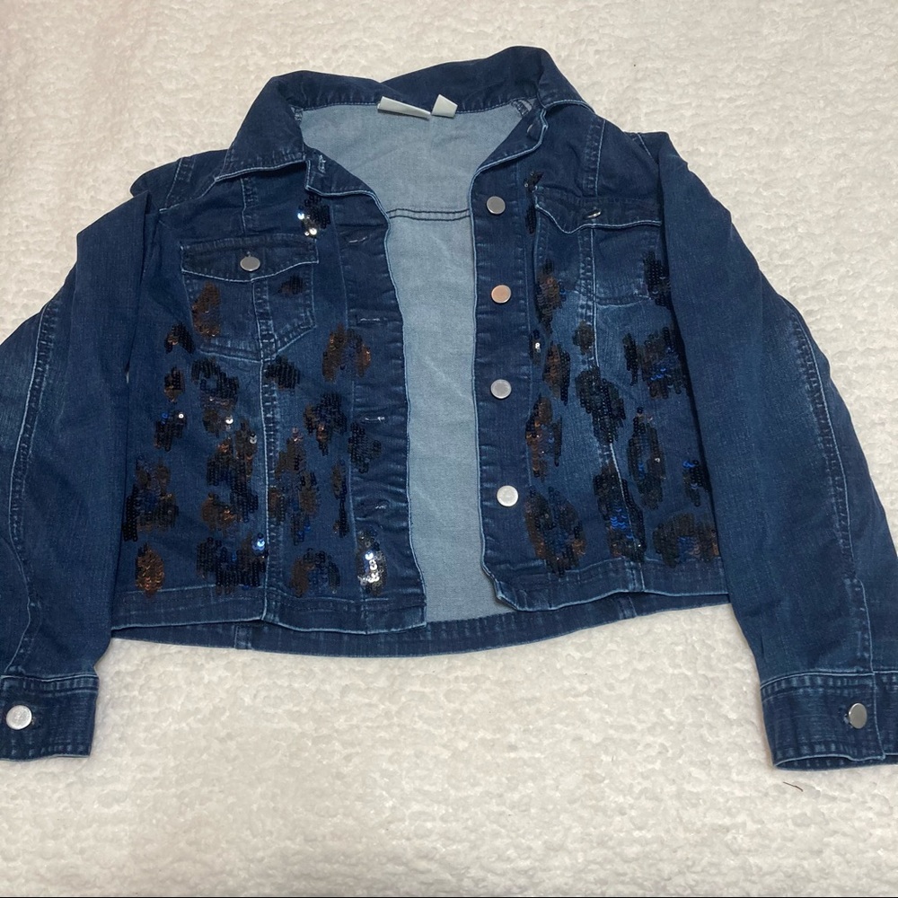 Like new Chico’s jean jacket
